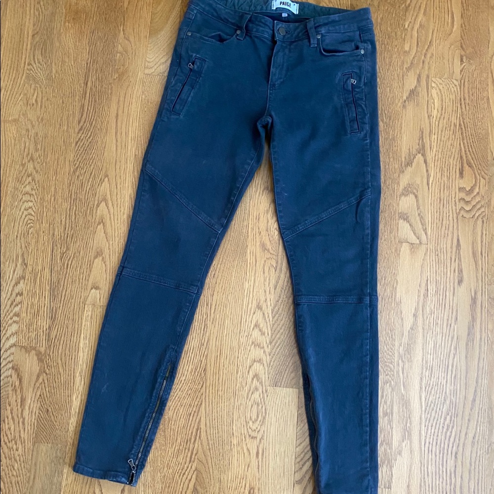 Dark blue jeans
